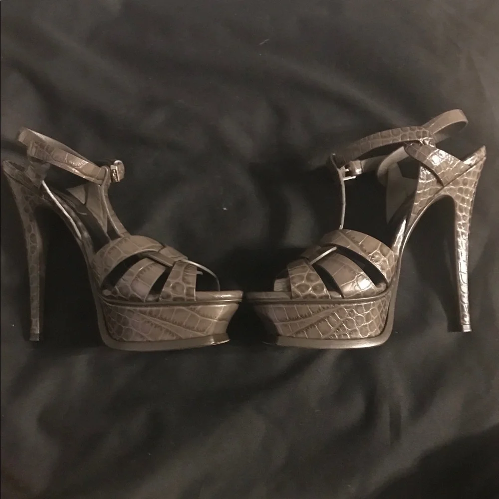 FINAL PRICE YSL Tribute Platform Heels - Picture 2 of 6